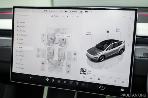 Tesla Model Y L launched in Malaysia – stretched 6-seater, 681 km WLTP, adaptive sus, from RM260k est