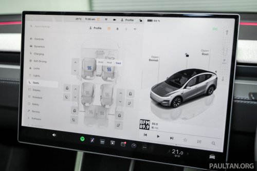 Tesla Model Y L previewed in Malaysia – stretched 6-seater, 681 km WLTP, adaptive damping, launch Apr 1