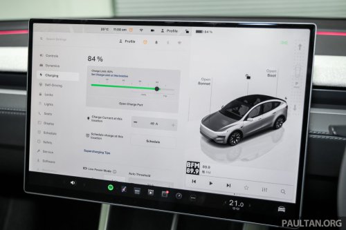 Tesla Model Y L launched in Malaysia – stretched 6-seater, 681 km WLTP, adaptive sus, from RM260k est