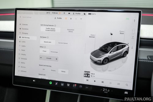 Tesla Model Y L previewed in Malaysia – stretched 6-seater, 681 km WLTP, adaptive damping, launch Apr 1