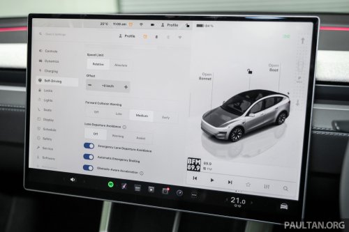Tesla Model Y L previewed in Malaysia – stretched 6-seater, 681 km WLTP, adaptive damping, launch Apr 1