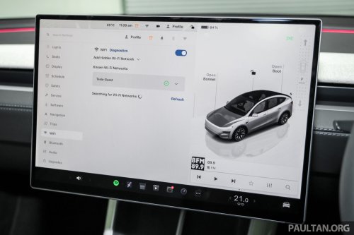 Tesla Model Y L previewed in Malaysia – stretched 6-seater, 681 km WLTP, adaptive damping, launch Apr 1