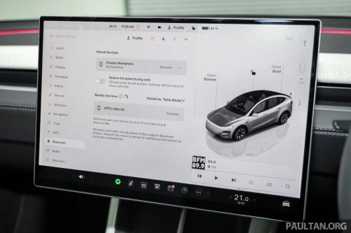 Tesla Model Y L previewed in Malaysia – stretched 6-seater, 681 km WLTP, adaptive damping, launch Apr 1