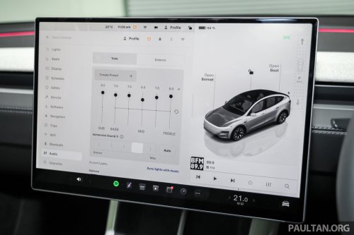 Tesla Model Y L launched in Malaysia – stretched 6-seater, 681 km WLTP, adaptive sus, from RM260k est