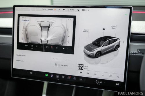 Tesla Model Y L launched in Malaysia – stretched 6-seater, 681 km WLTP, adaptive sus, from RM260k est