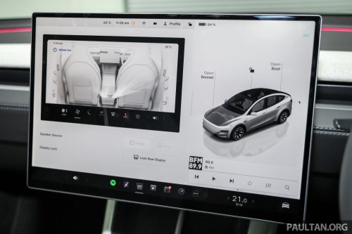 Tesla Model Y L previewed in Malaysia – stretched 6-seater, 681 km WLTP, adaptive damping, launch Apr 1
