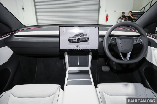 Tesla Model Y L launched in Malaysia – stretched 6-seater, 681 km WLTP, adaptive sus, from RM260k est