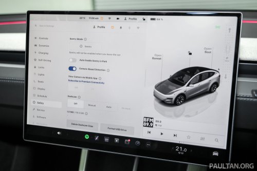 Tesla Model Y L launched in Malaysia – stretched 6-seater, 681 km WLTP, adaptive sus, from RM260k est