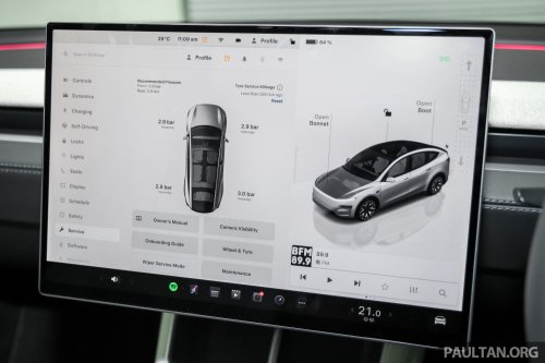 Tesla Model Y L launched in Malaysia – stretched 6-seater, 681 km WLTP, adaptive sus, from RM260k est