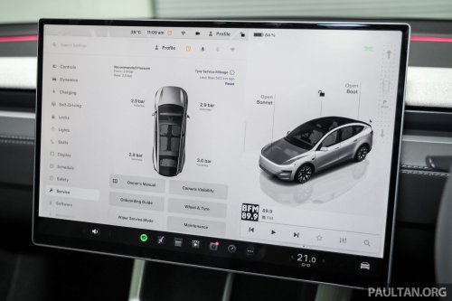 Tesla Model Y L previewed in Malaysia – stretched 6-seater, 681 km WLTP, adaptive damping, launch Apr 1