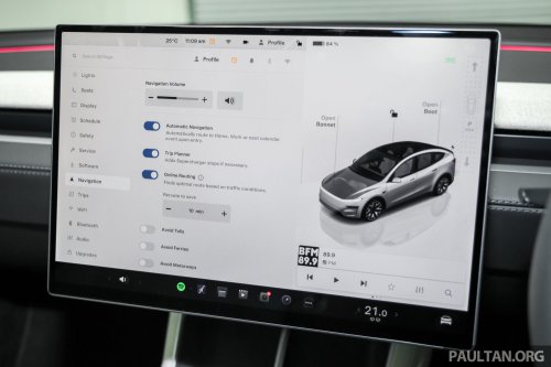 Tesla Model Y L launched in Malaysia – stretched 6-seater, 681 km WLTP, adaptive sus, from RM260k est