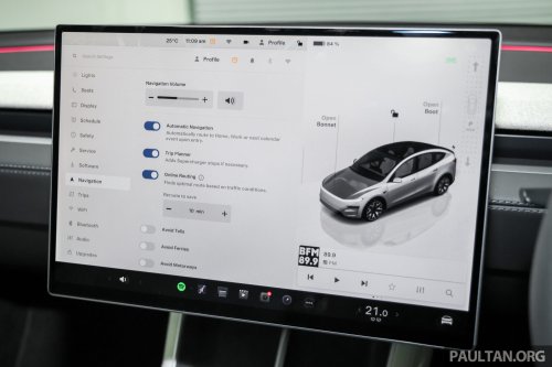 Tesla Model Y L previewed in Malaysia – stretched 6-seater, 681 km WLTP, adaptive damping, launch Apr 1