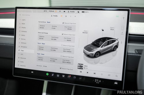 Tesla Model Y L previewed in Malaysia – stretched 6-seater, 681 km WLTP, adaptive damping, launch Apr 1