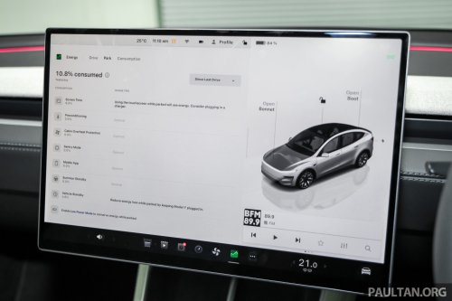 Tesla Model Y L launched in Malaysia – stretched 6-seater, 681 km WLTP, adaptive sus, from RM260k est