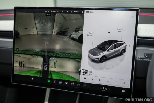 Tesla Model Y L launched in Malaysia – stretched 6-seater, 681 km WLTP, adaptive sus, from RM260k est