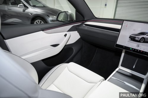 Tesla Model Y L launched in Malaysia – stretched 6-seater, 681 km WLTP, adaptive sus, from RM260k est