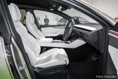 Tesla Model Y L launched in Malaysia – stretched 6-seater, 681 km WLTP, adaptive sus, from RM260k est