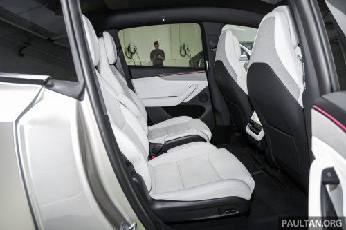 Tesla Model Y L launched in Malaysia – stretched 6-seater, 681 km WLTP, adaptive sus, from RM260k est