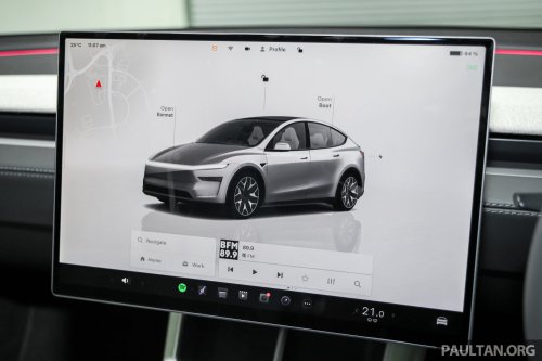 Tesla Model Y L launched in Malaysia – stretched 6-seater, 681 km WLTP, adaptive sus, from RM260k est