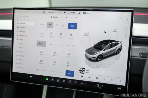 Tesla Model Y L launched in Malaysia – stretched 6-seater, 681 km WLTP, adaptive sus, from RM260k est