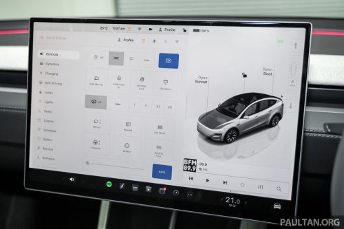 Tesla Model Y L previewed in Malaysia – stretched 6-seater, 681 km WLTP, adaptive damping, launch Apr 1