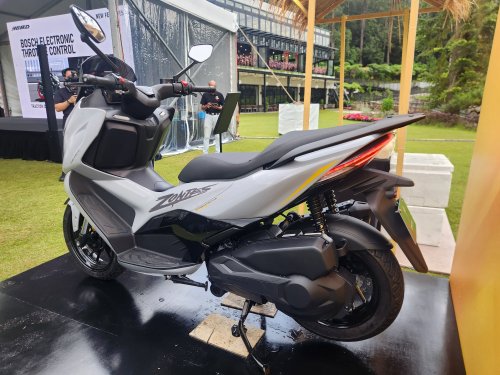 2026 Zontes 368 V2 range in Malaysia, four model variants, with pricing starting at RM23,800