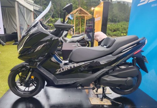 2026 Zontes 368 V2 range in Malaysia, four model variants, with pricing starting at RM23,800