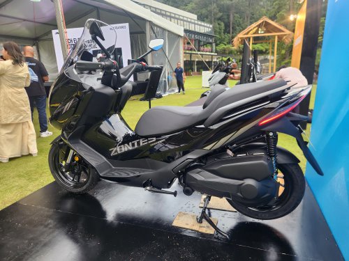 2026 Zontes 368 V2 range in Malaysia, four model variants, with pricing starting at RM23,800