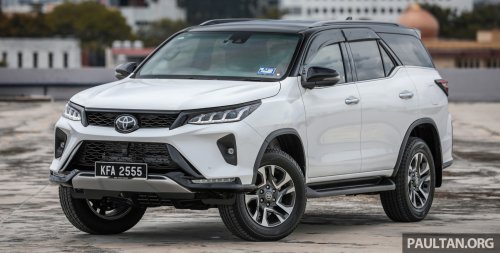 2026 Toyota Fortuner spied – based on new Hilux, heavy facelift with carryover body structure