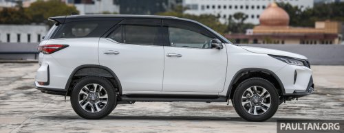 2026 Toyota Fortuner spied – based on new Hilux, heavy facelift with carryover body structure