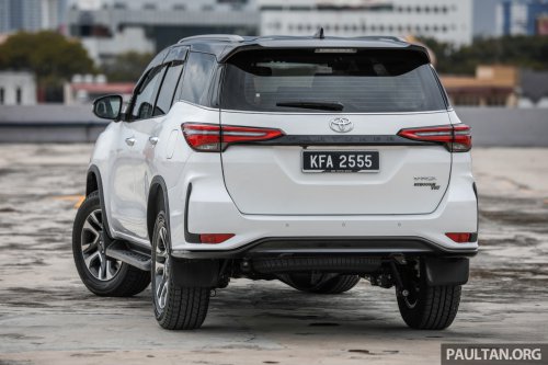 2026 Toyota Fortuner spied – based on new Hilux, heavy facelift with carryover body structure