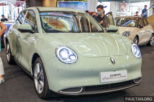 GWM Ora Good Cat GT makes first public appearance at Merdeka parade – sporty EV to be launched soon?