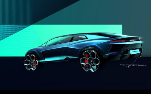 Lamborghini Lanzador EV cancelled – tall-riding battery-electric coupé to be replaced by plug-in hybrid