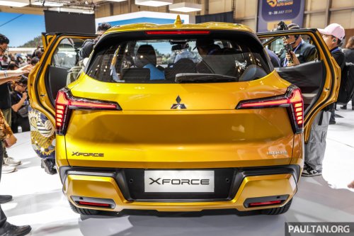 New Mitsubishi Xforce teaser shows Yamaha sound system, fabric-covered dash – open for booking in Feb