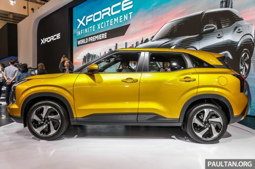 New Mitsubishi Xforce teaser shows Yamaha sound system, fabric-covered dash – open for booking in Feb