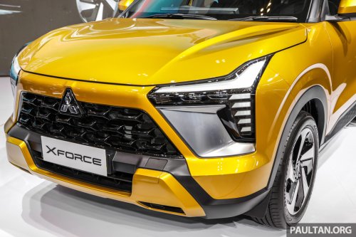 New Mitsubishi Xforce teaser shows Yamaha sound system, fabric-covered dash – open for booking in Feb