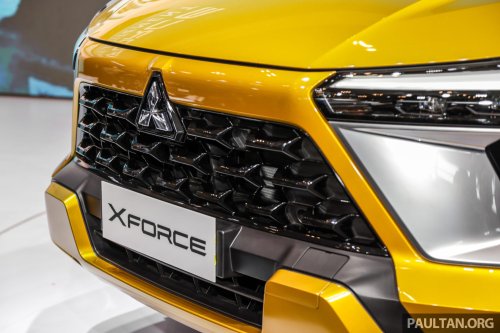 New Mitsubishi Xforce teaser shows Yamaha sound system, fabric-covered dash – open for booking in Feb