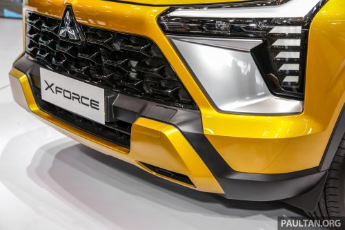 New Mitsubishi Xforce teaser shows Yamaha sound system, fabric-covered dash – open for booking in Feb