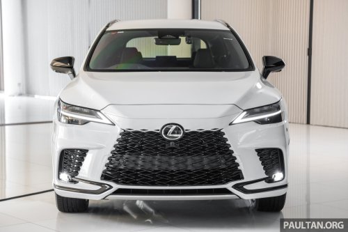 Lexus RX 500h F Sport Special Edition in Malaysia – RM512,888; 50 units only; exclusive design touches