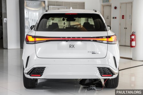 Lexus RX 500h F Sport Special Edition in Malaysia – RM512,888; 50 units only; exclusive design touches