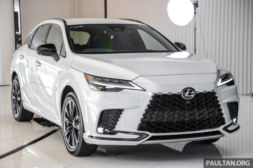 Lexus, 2026 Lexus RX500h F Sport Special Edition in Malaysia – new batch, still limited, same price at RM512,888
