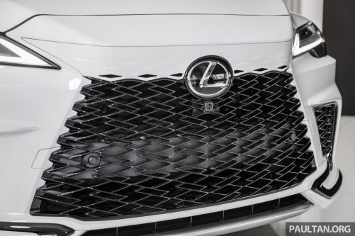 Lexus RX 500h F Sport Special Edition in Malaysia – RM512,888; 50 units only; exclusive design touches