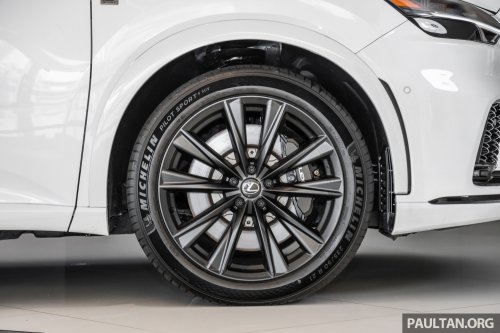 Lexus RX 500h F Sport Special Edition in Malaysia – RM512,888; 50 units only; exclusive design touches