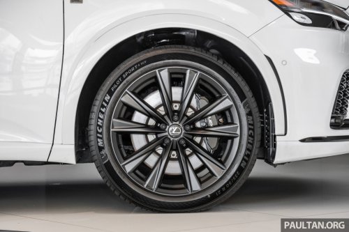 Lexus RX 500h F Sport Special Edition in Malaysia – RM512,888; 50 units only; exclusive design touches