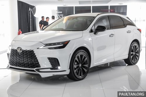 Lexus RX 500h F Sport Special Edition in Malaysia – RM512,888; 50 units only; exclusive design touches