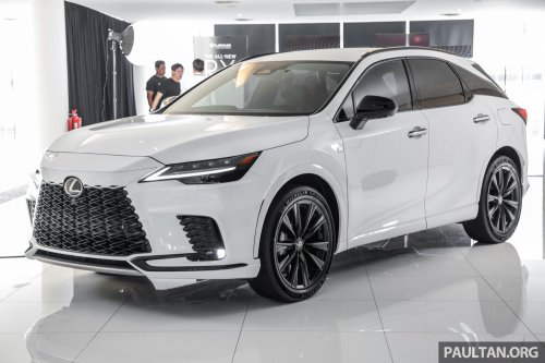 Lexus, Lexus RX 500h F Sport Special Edition in Malaysia – RM512,888; 50 units only; exclusive design touches
