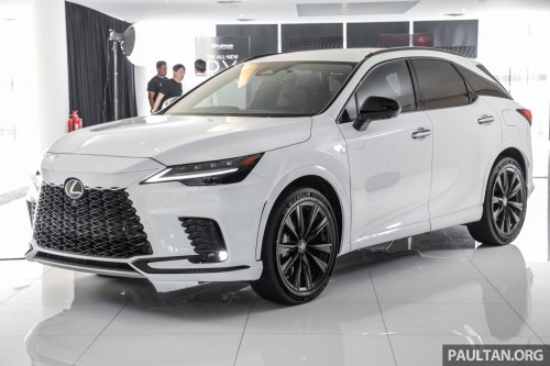 Lexus, Lexus RX 500h F Sport Special Edition in Malaysia – RM512,888; 50 units only; exclusive design touches