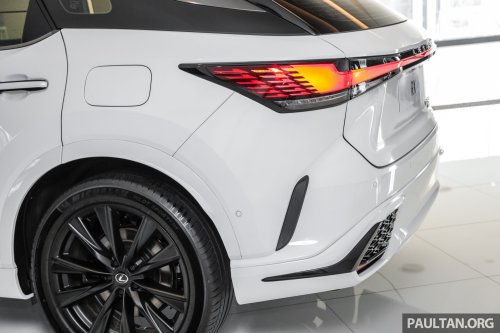 2026 Lexus RX500h F Sport Special Edition in Malaysia – new batch, still limited, same price at RM512,888
