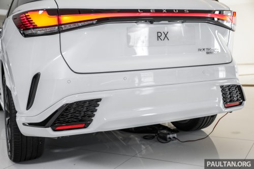 Lexus RX 500h F Sport Special Edition in Malaysia – RM512,888; 50 units only; exclusive design touches