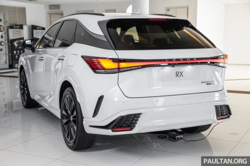 Lexus, 2026 Lexus RX500h F Sport Special Edition in Malaysia – new batch, still limited, same price at RM512,888